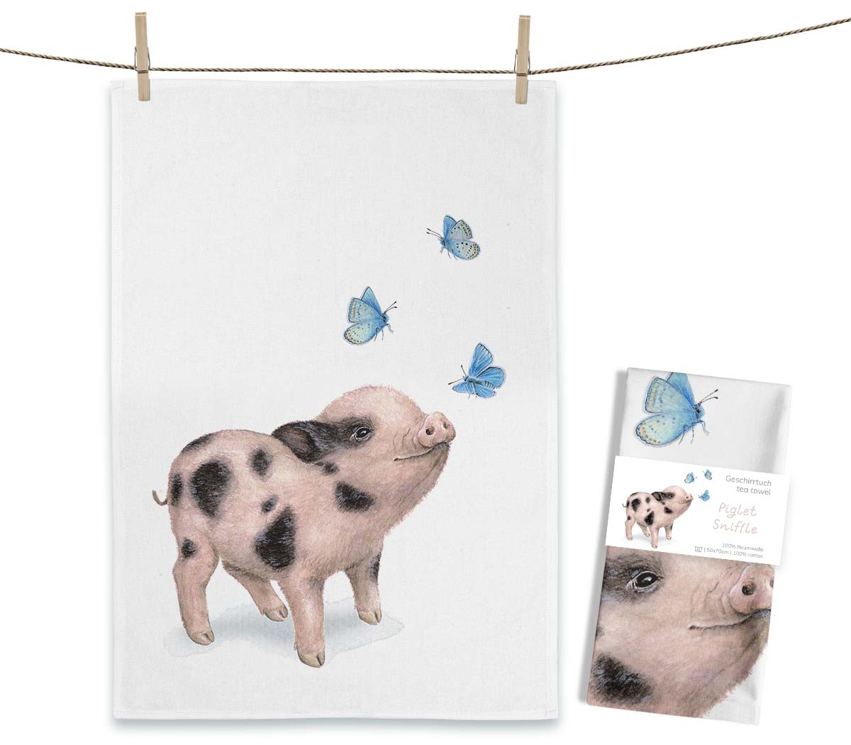Köögirätik Piglet Sniffle