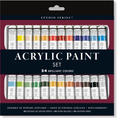 STUDIO SERIES AKRÜÜLVÄRVIDE KOMPLEKT, 24TK