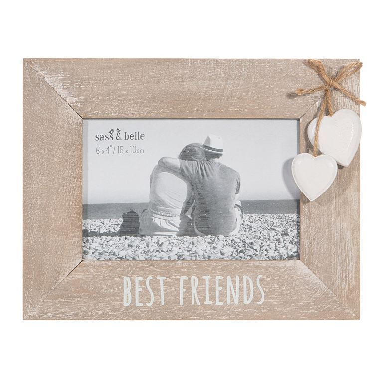 Pildiraam Best Friends Heart, 15x10cm