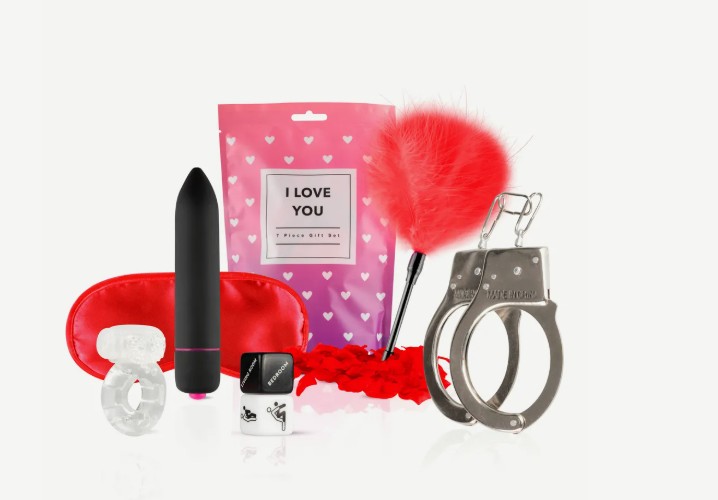 Kinkekomplekt Paaridele Loveboxxx I Love You