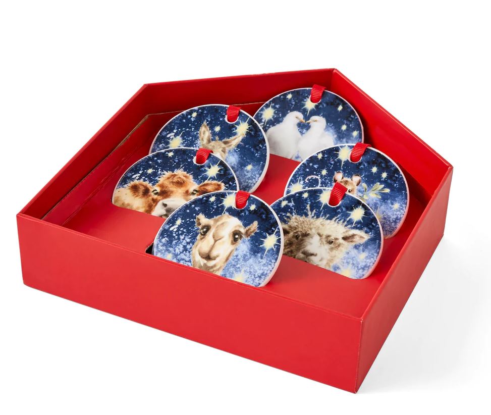 Wrendale kuuseehete komplekt Nativity, 6tk