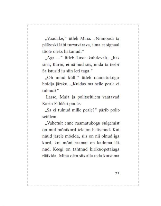 LasseMaia detektiivibüroo. Raamatukogumõistatus
