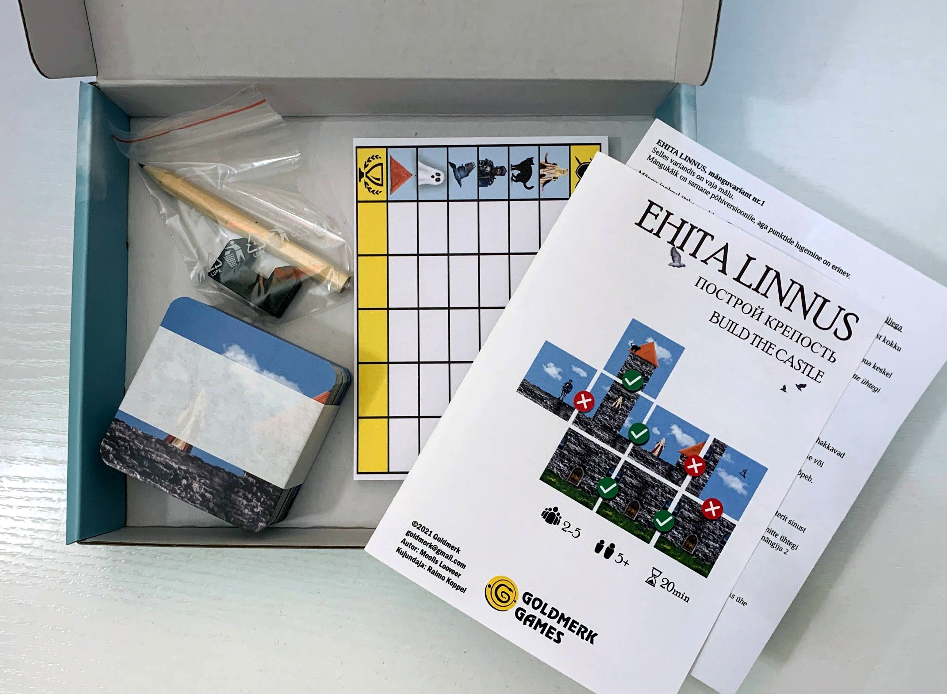 Lauamäng Ehita linnus
