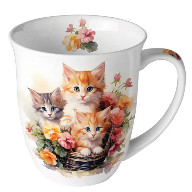 Kruus Kittens in Basket, 400ml