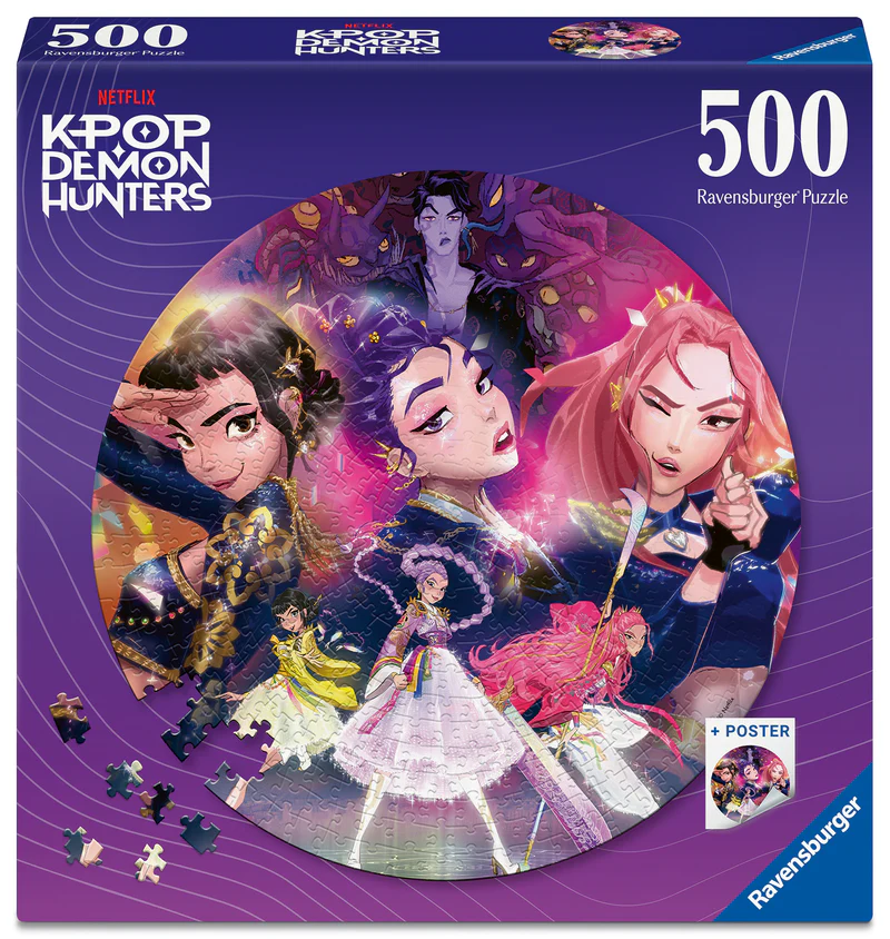 Pusle 500 tk K-Pop Demon Hunters postriga