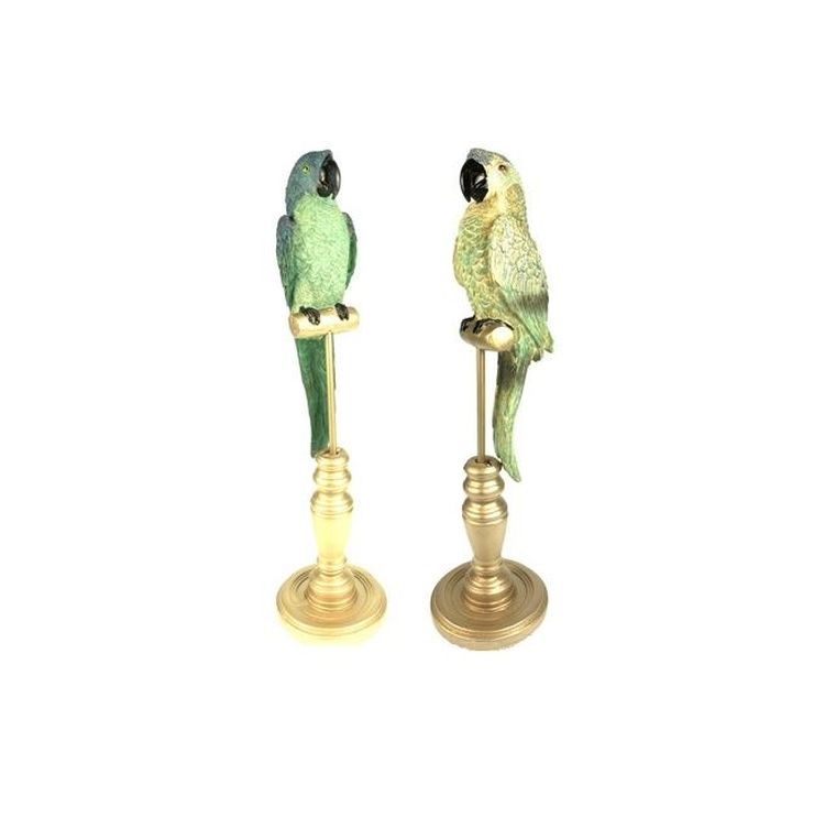 DEKORATIIVKUJU PARROT ON STICK, 39CM, ASSORTII
