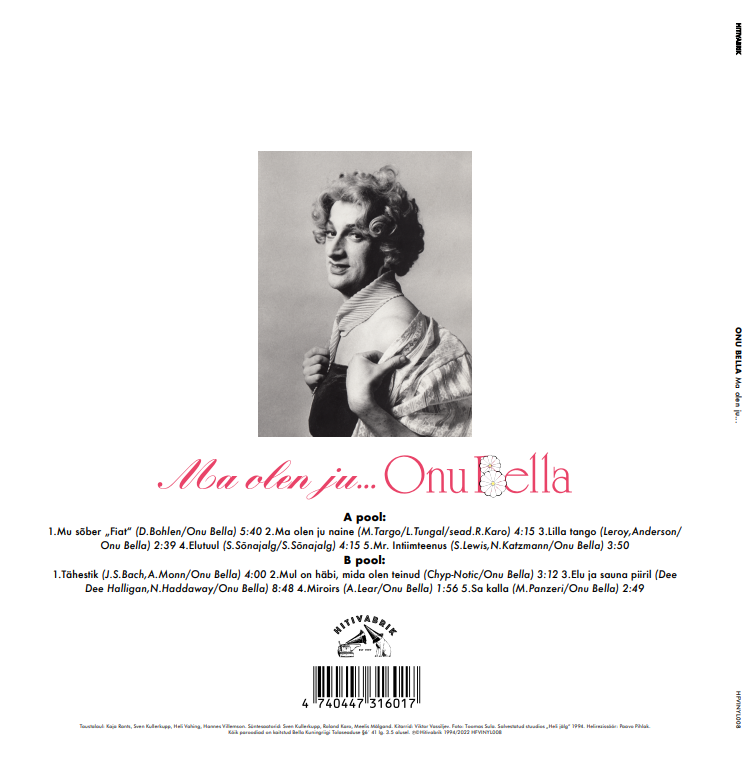 Onu Bella - Ma olen ju... (1994) LP