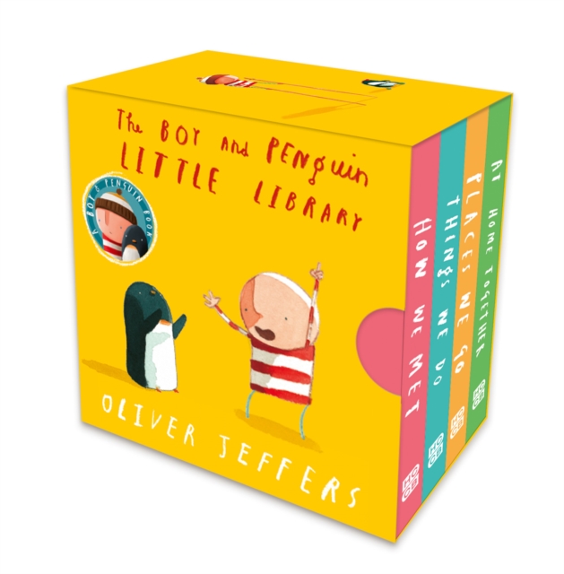 Boy and Penguin: Little Library