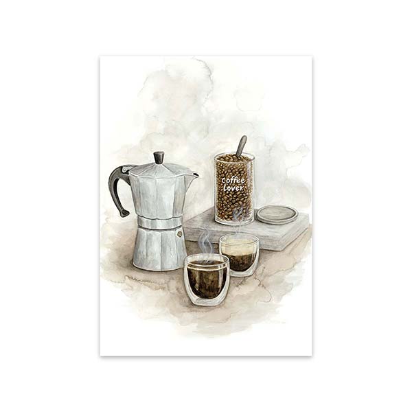 Õnnitluskaart Coffee Lover