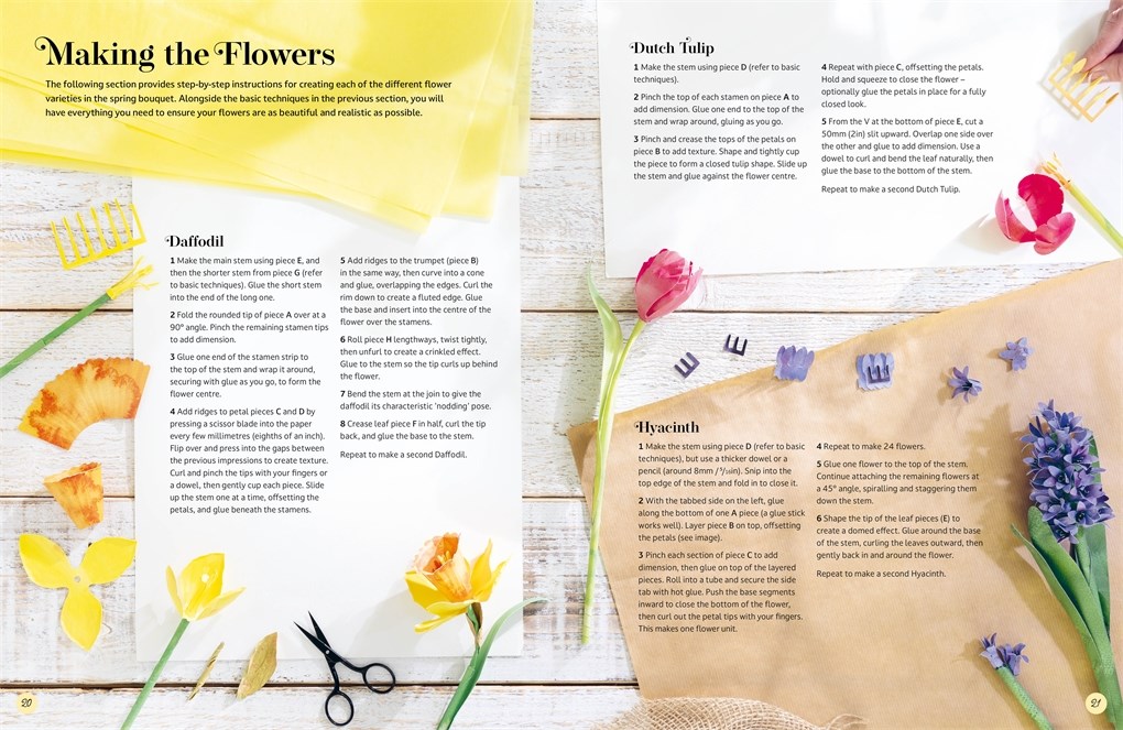 Bouquet in a Book: Spring - Prudence Rogers