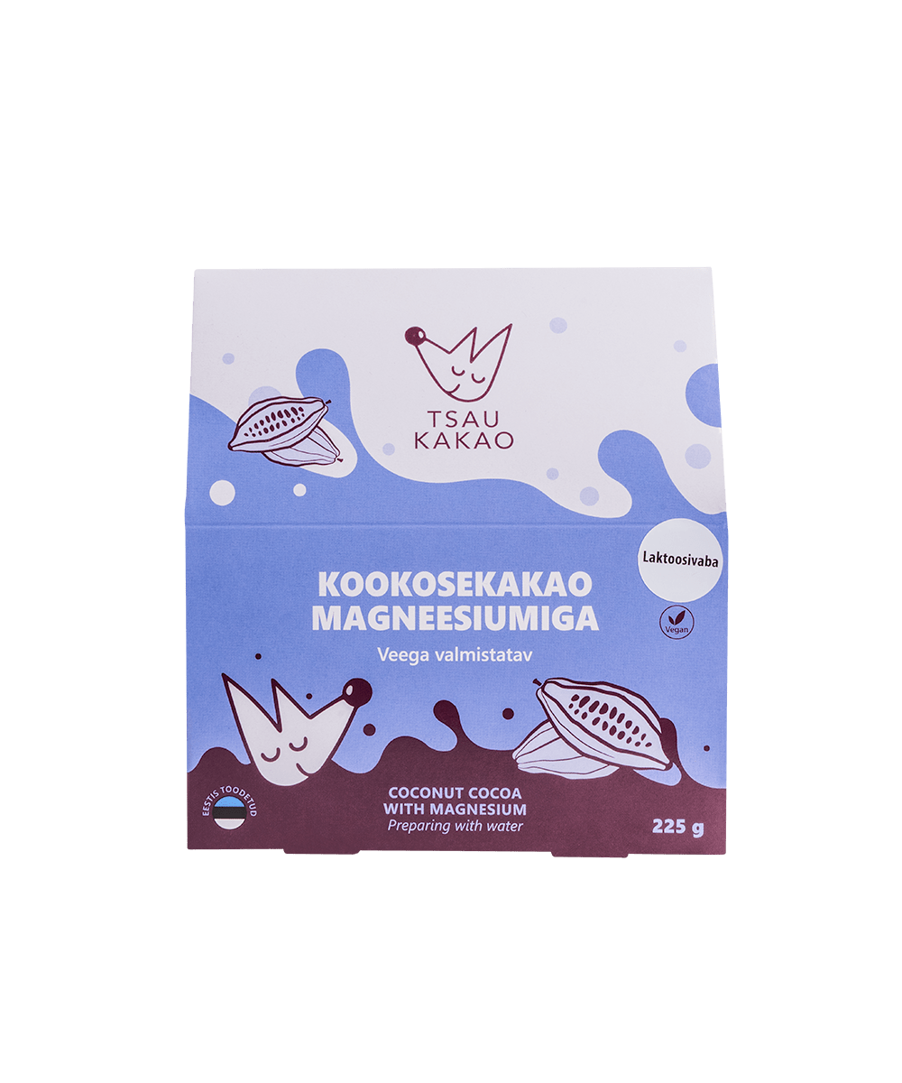 Kookose kakao magneesiumiga 225g