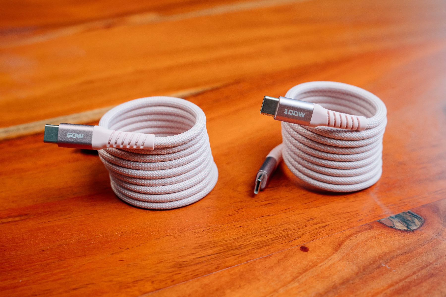 USB-kaabel USB-C USB-C 1.2m Verbatim Sync & Charge Magnetic, Roosa