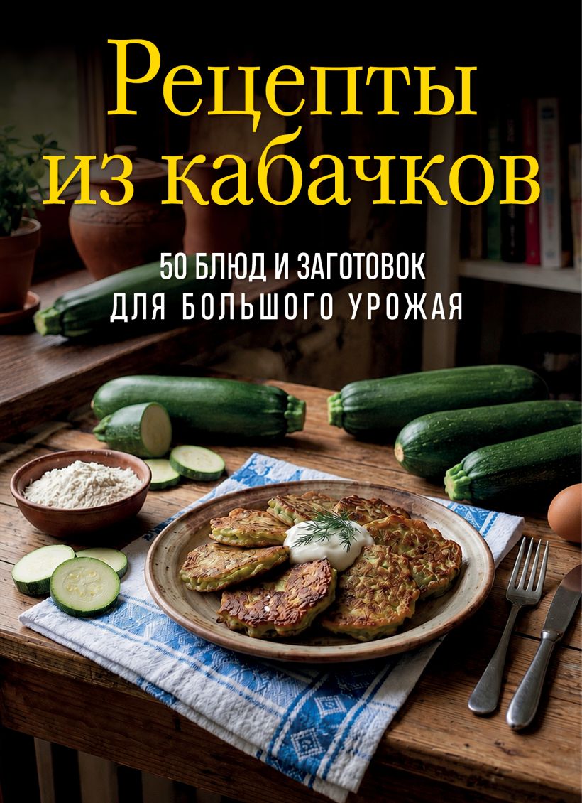 Рецепты из кабачков. 65 блюд и заготовок для большого урожая