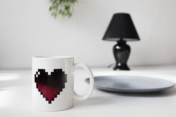 Kruus Morph Pixel Heart, 355ml