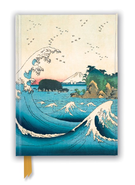 Märkmik Hiroshige II: The Seven-Mile Beach in Sagami Province, Foiled