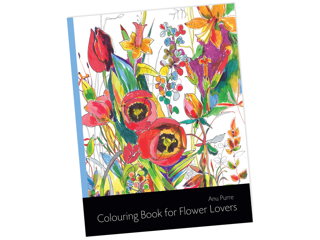 Colouring Book for Flower Lovers
