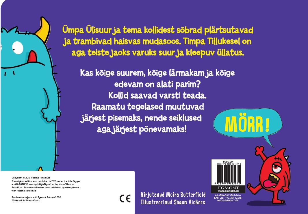 Ikka väiksemad ja väiksemad kollid - Moira Butterfield