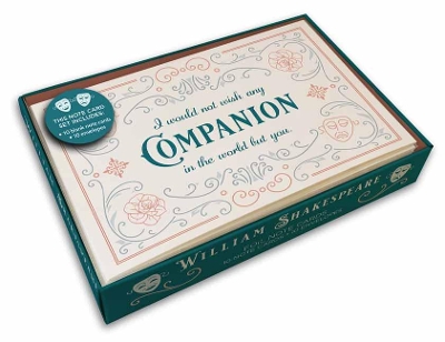 William Shakespeare Foil Note Cards - Insight Editions