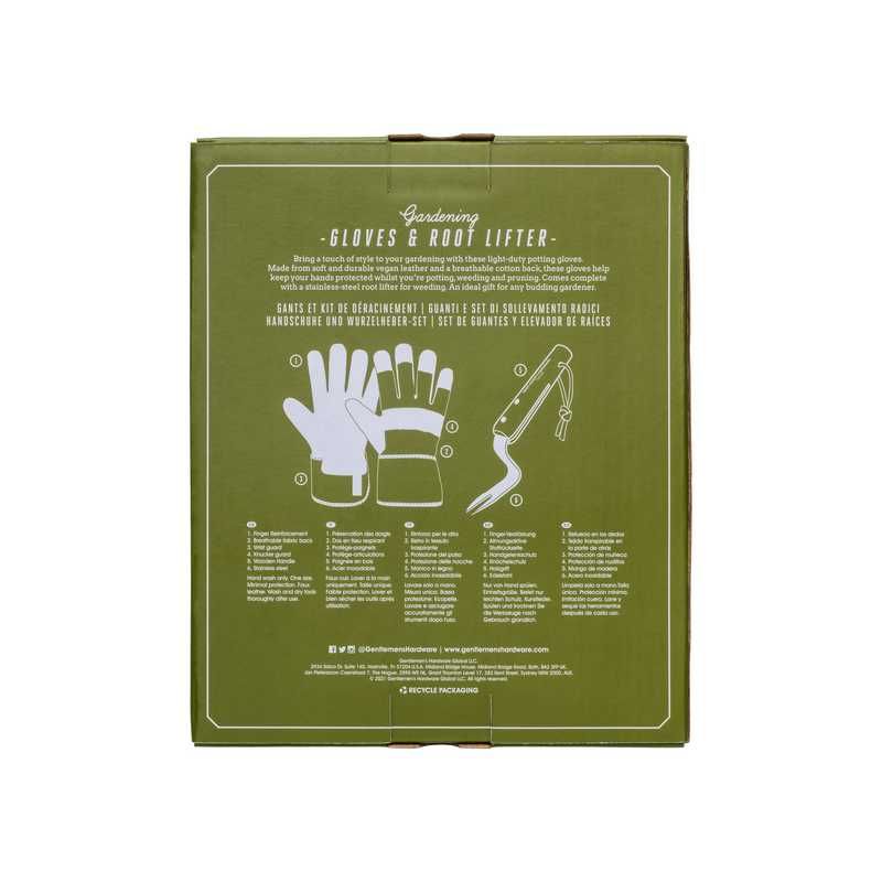 GENTLEMEN'S HARDWARE AIAKINDAD JA JUURETÕMBAJA GLOVES & ROOT LIFTER