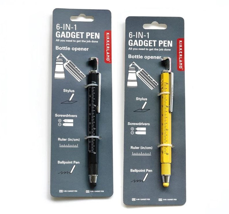 Pastapliiats-multitööriist 7-in-1 Gadget Pen, assortii