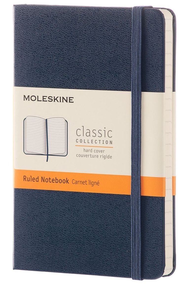 Moleskine Notebook Sap Blue Hard Cover