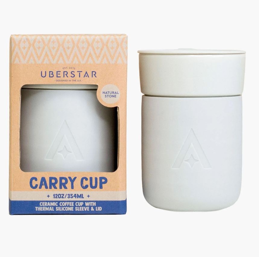 Uberstar termoskruus Carry Cup, Natural Stone, 354ml