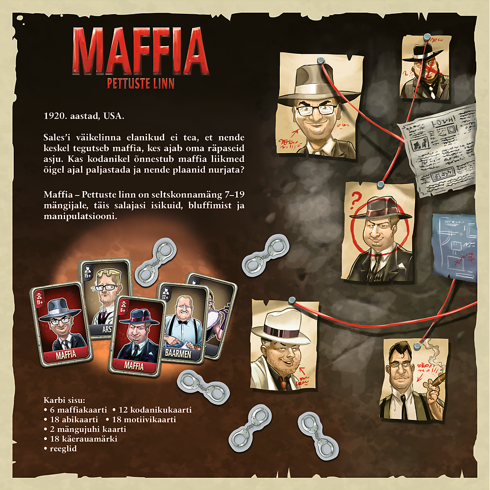 Lauamäng Maffia Pettuste linn