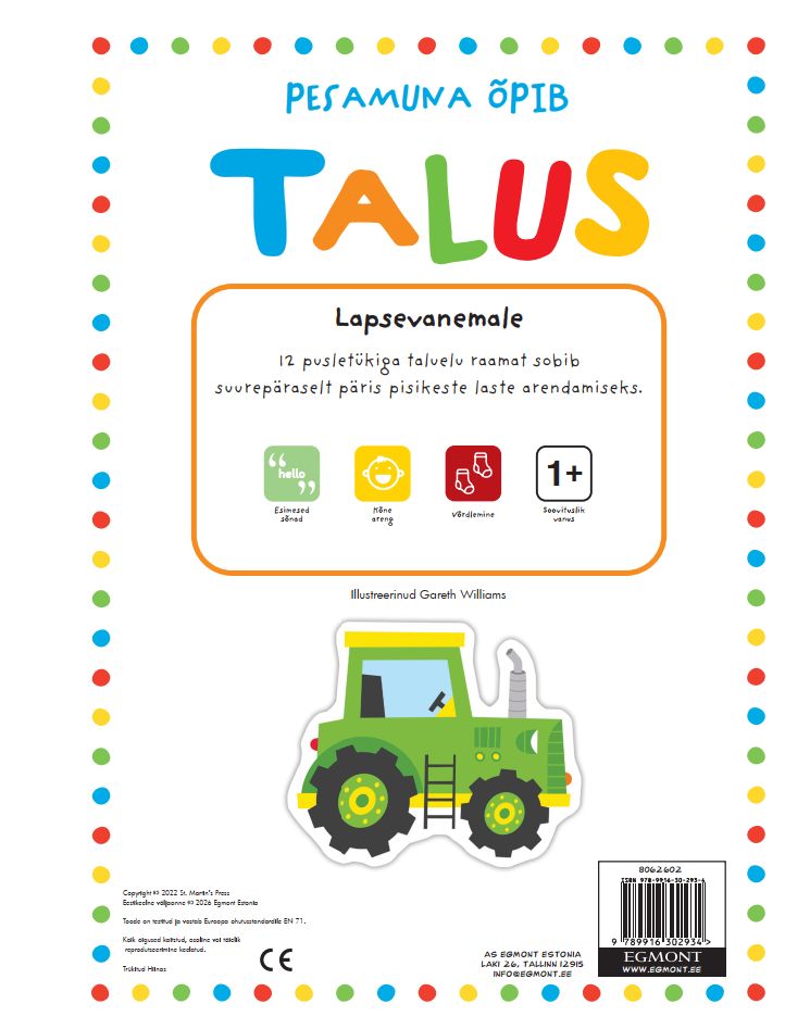 Pesamuna õpib. Talus