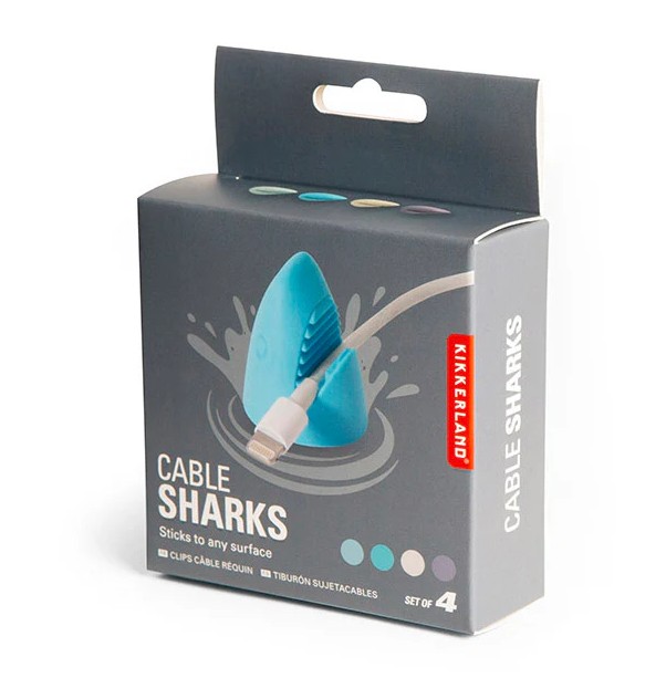 Juhtmehoidjate komplekt hai, Sharks, 3tk