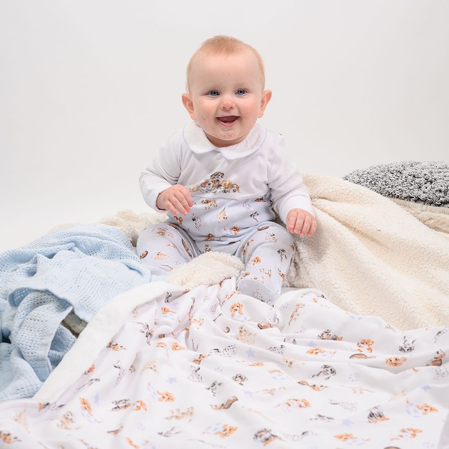 Wrendale beebibodi Little Dog Paws, 9-12 kuud