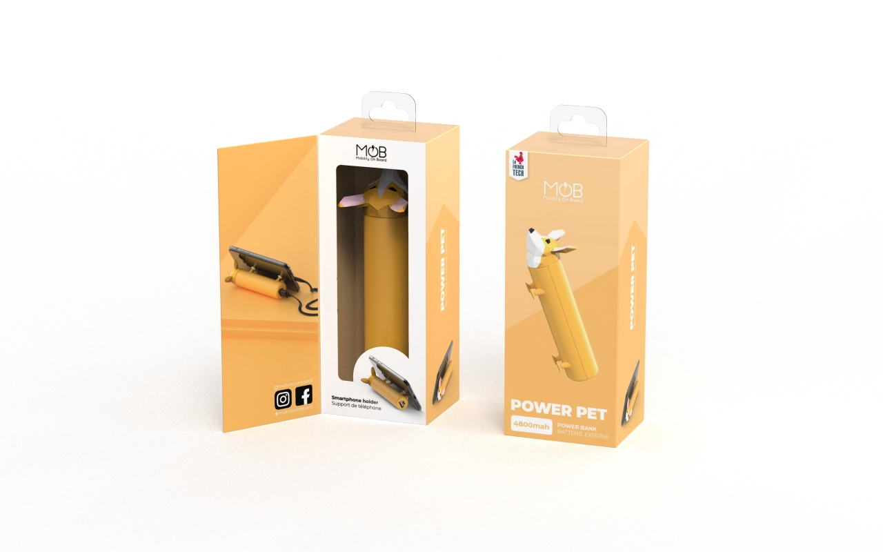 MOB akupank Power Pets: Corgi, 4800 mAh