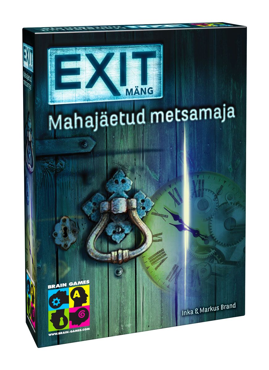 LAUAMÄNG EXIT: MAHAJÄETUD METSAMAJA