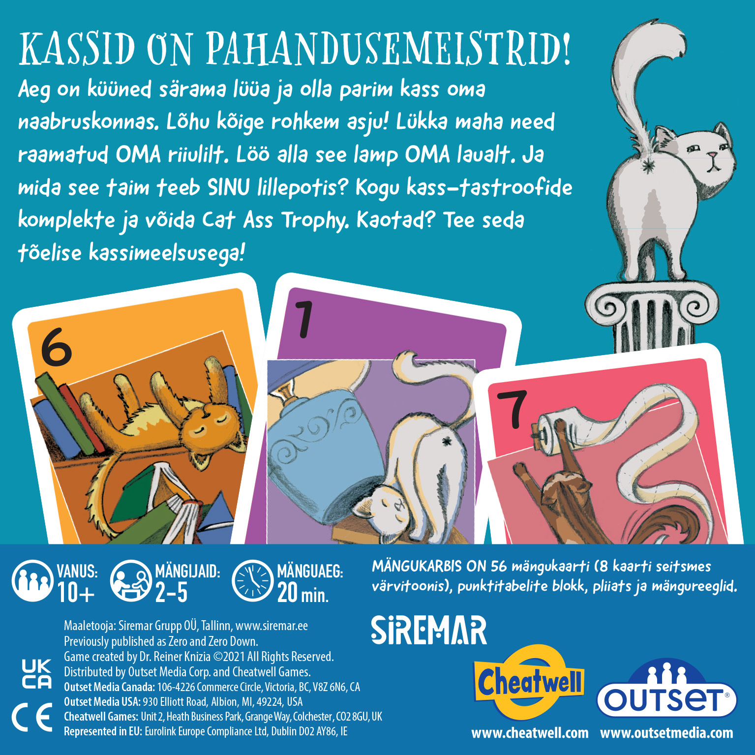 Kaardimäng Cat Ass Trophy