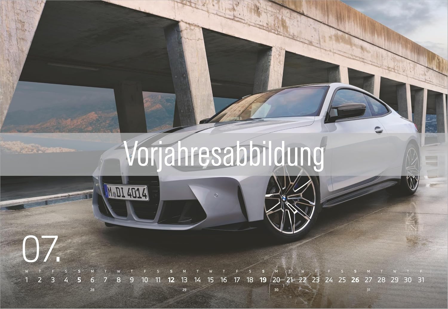 2027 seinakalender BMW M, 35x50cm