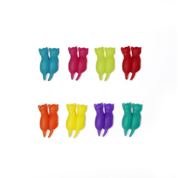 JOOGIKLAASI MARKEERIJAD RAINBOW CAT, 8TK