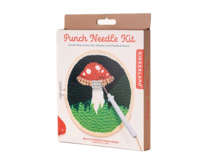 Käsitöökomplekt Mushroom Punch Needle Kit