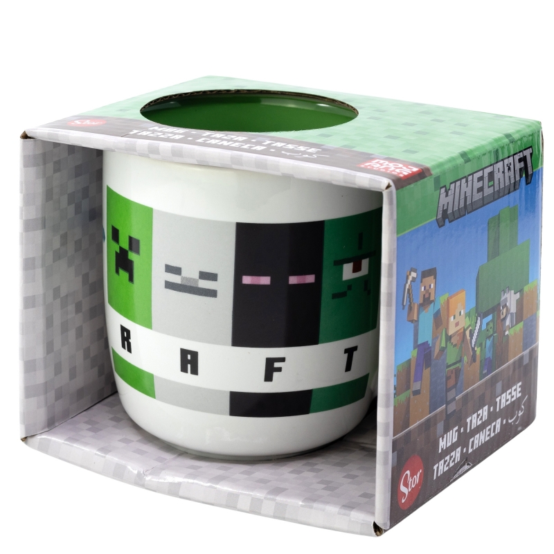 Kruus keraamiline Minecraft Squared Pattern, 380ml