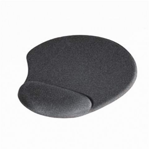 Hiirepadi randmetoega Hama Ergonomic Mouse Pad Mini Black, must, väike