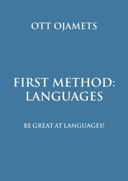 E-raamat: First method – languages