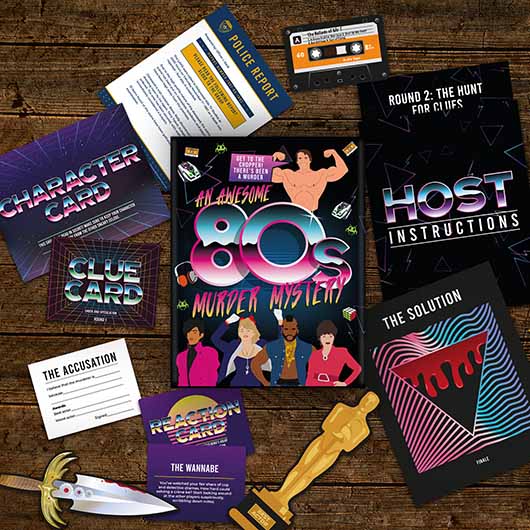Kaardimäng An 80s Murder Mystery
