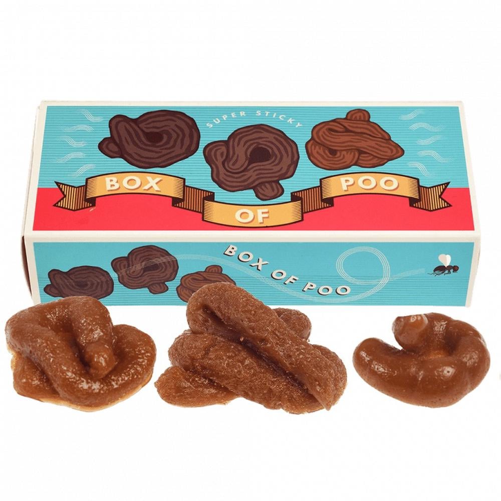Box of sticky poo