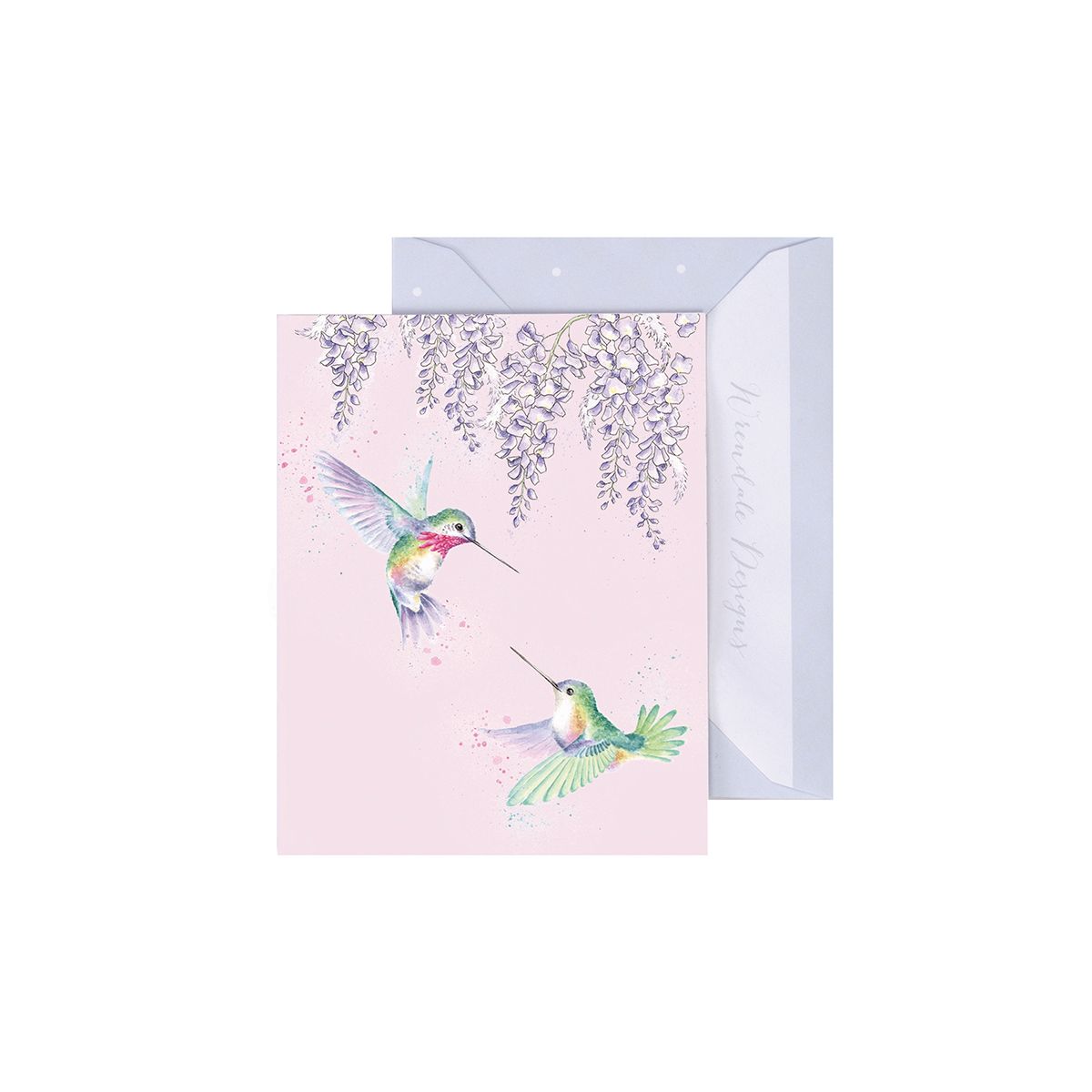 Wrendale õnnitluskaart Mini Wisteria Wishes