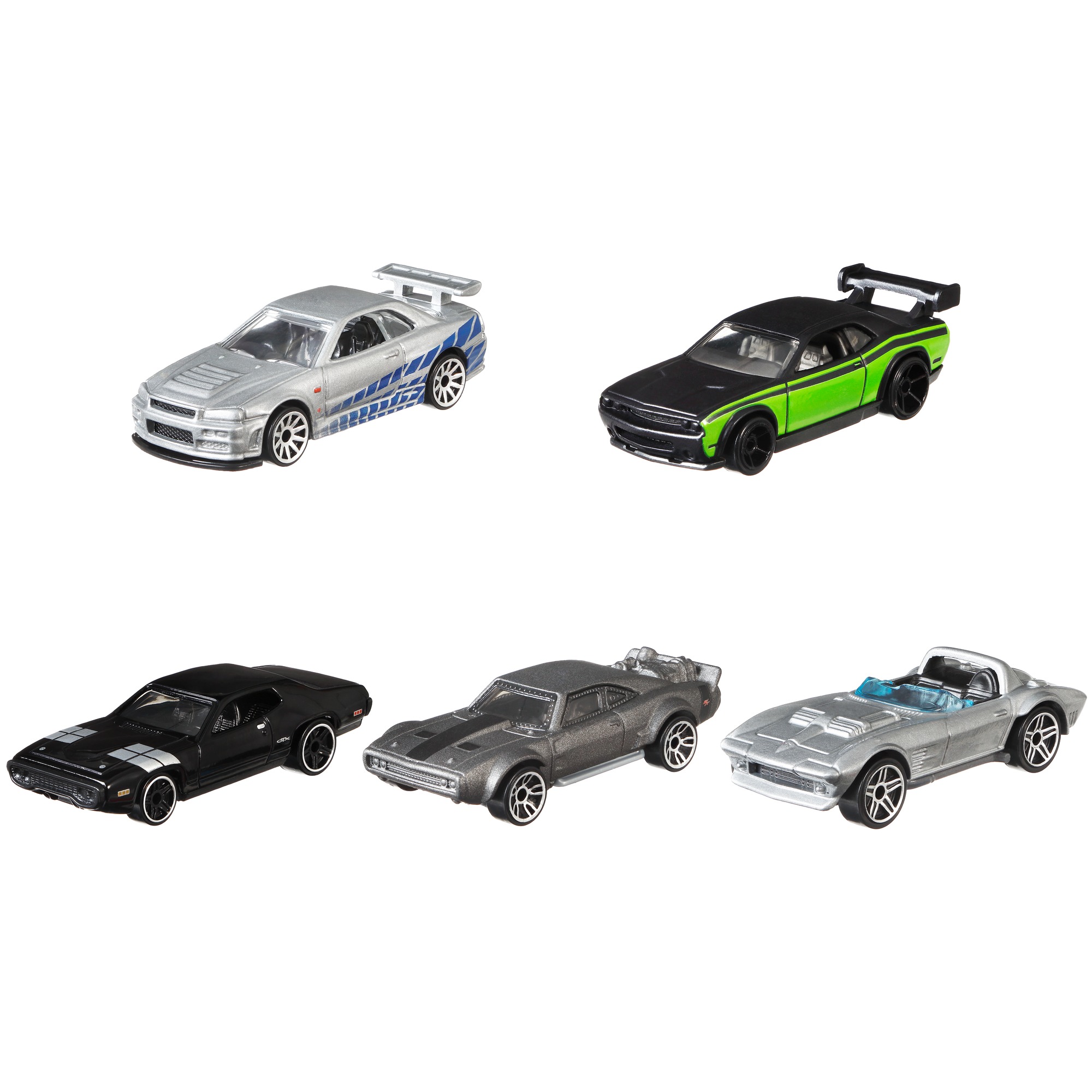 MÄNGUASI HOT WHEELS FAST & FURIOUS, 1TK, ASSORTII