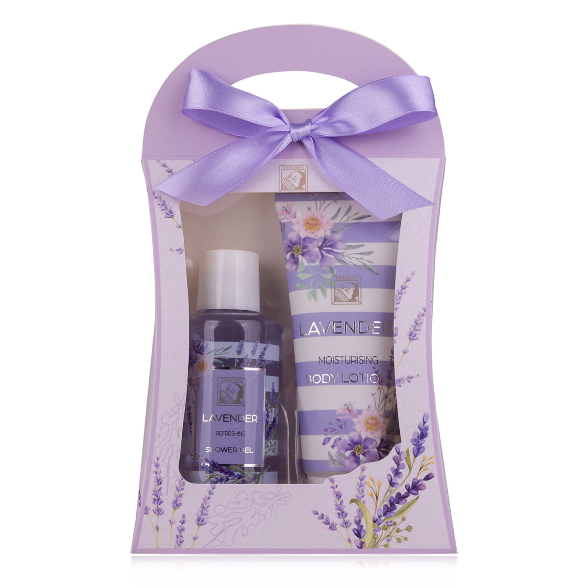 Kinkekomplekt Lavendel, dušigeel 140ml + kehakreem 110ml