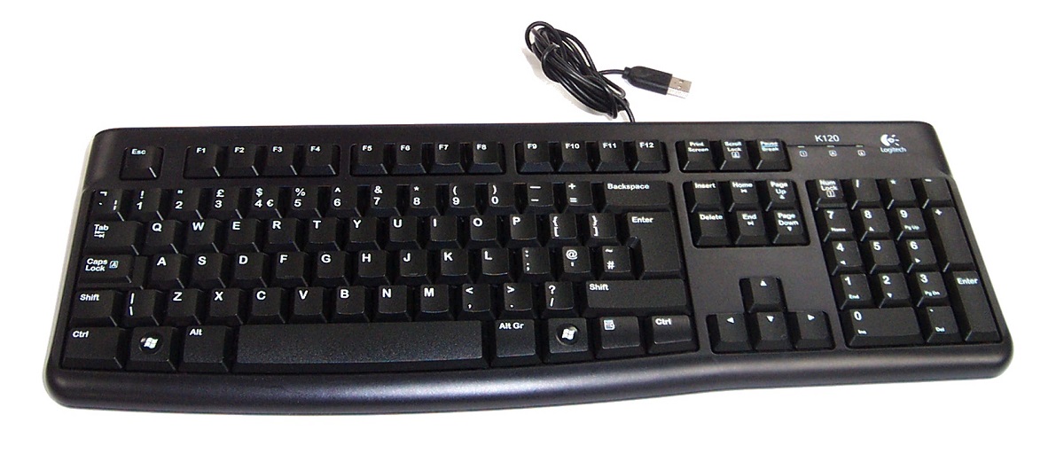 Klaviatuur Logitech Keyboard K120 EST USB 3YW