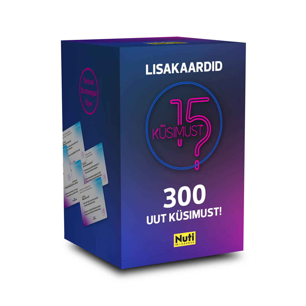 Lauamängu 15 KÜSIMUST lisakaardid