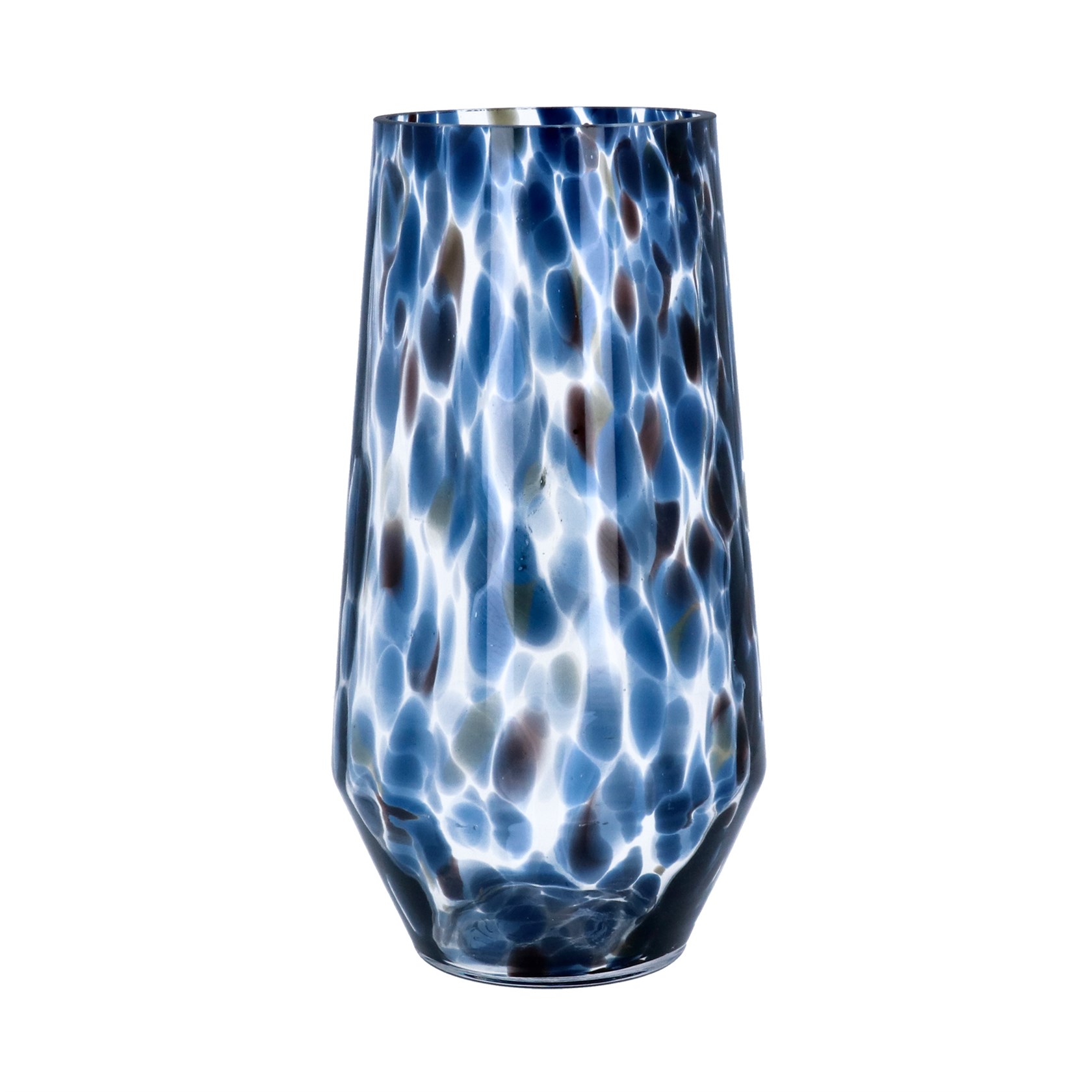 Vaas Tall Blue Tortoiseshell, 27cm