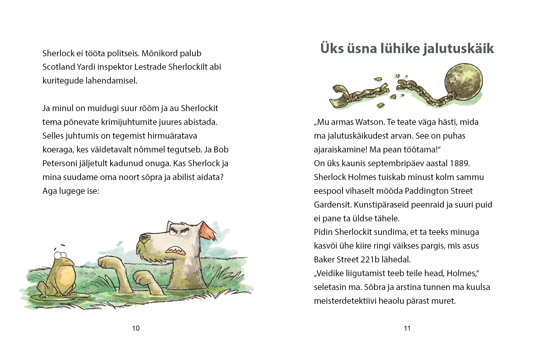 MEISTERDETEKTIIV SHERLOCK HOLMES. KUMMITUSKOER UDUSEL NÕMMEL