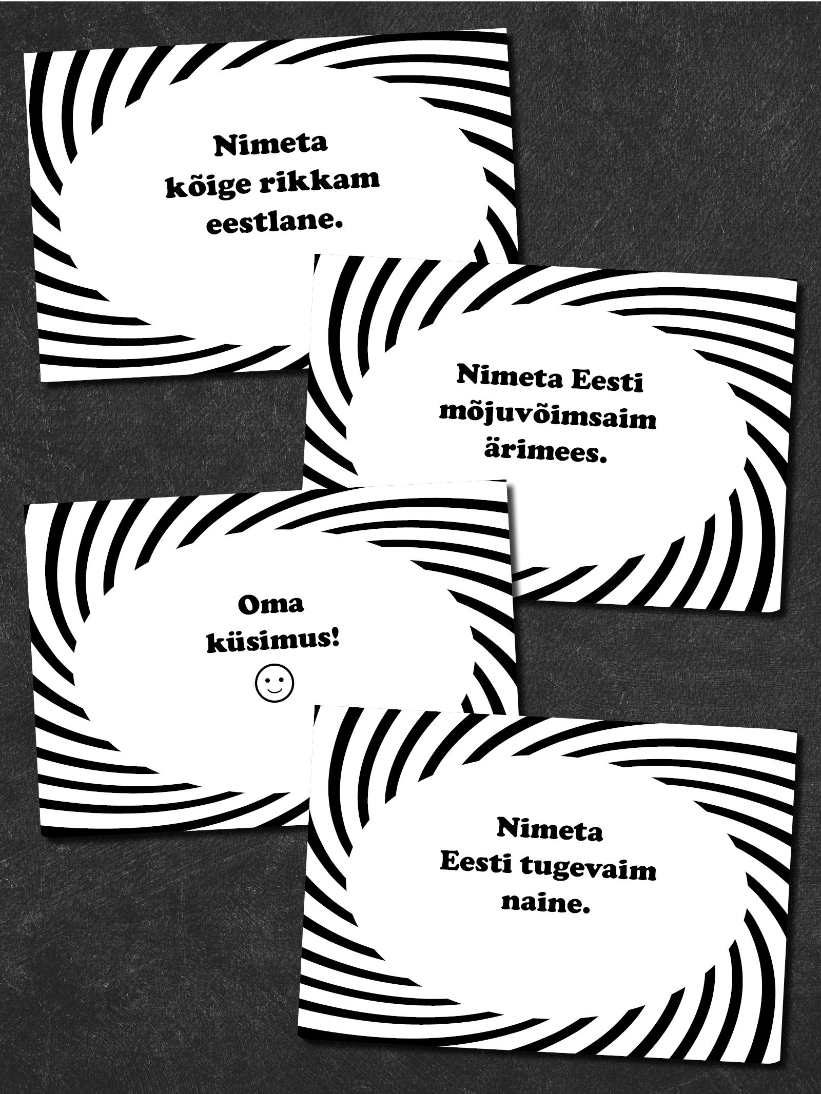 KAARDIMÄNG NIMETA MIDAGI MEIE EESTI
