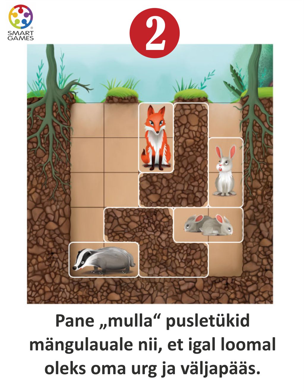 SMART GAMES REISIMÄNG TAIBUKATE JÄNKUDE URG